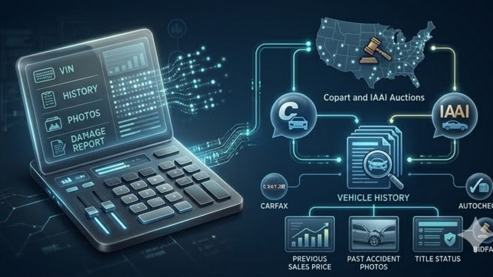 How to Check Copart and IAAI Auction History - Complete Guide