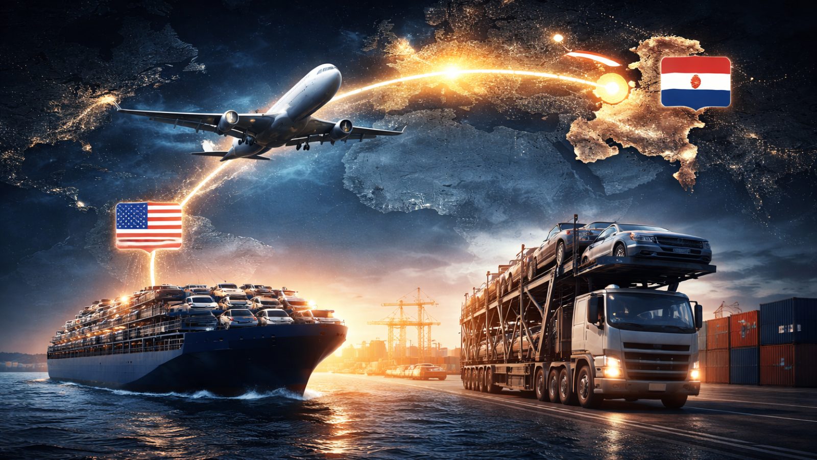 How to Import a Car from USA to Europe