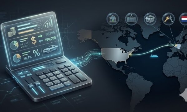 US Car Import Cost Calculator 2026 - Complete Fee Breakdown