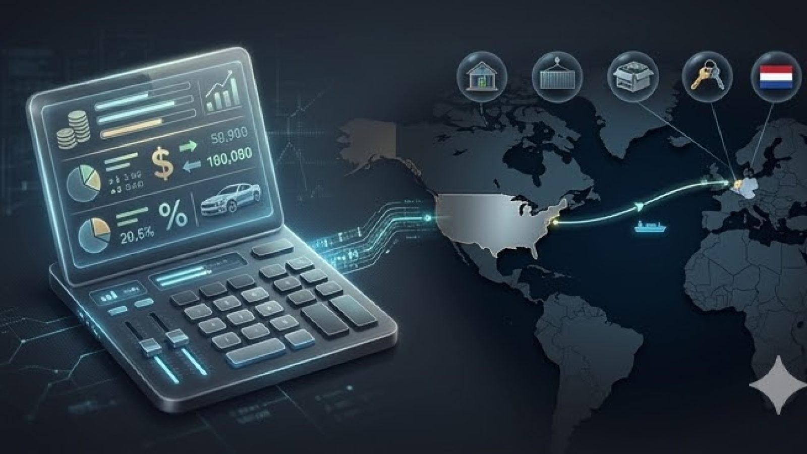 US Car Import Cost Calculator 2026 - Complete Fee Breakdown