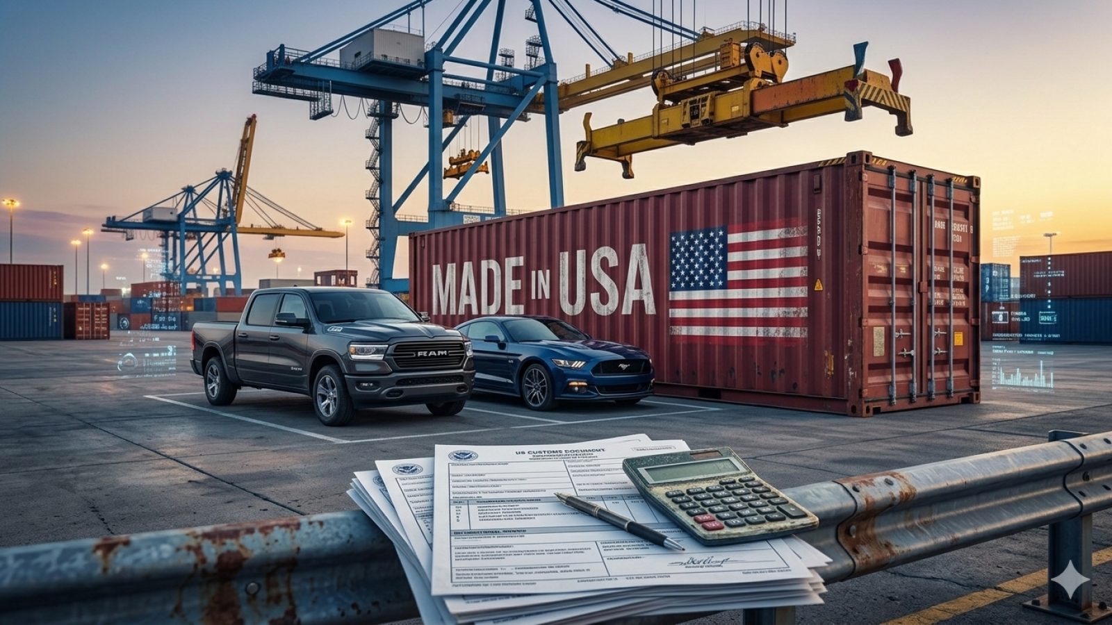 US Car Import Duties, VAT and Excise (Akcyza) - Complete Guide